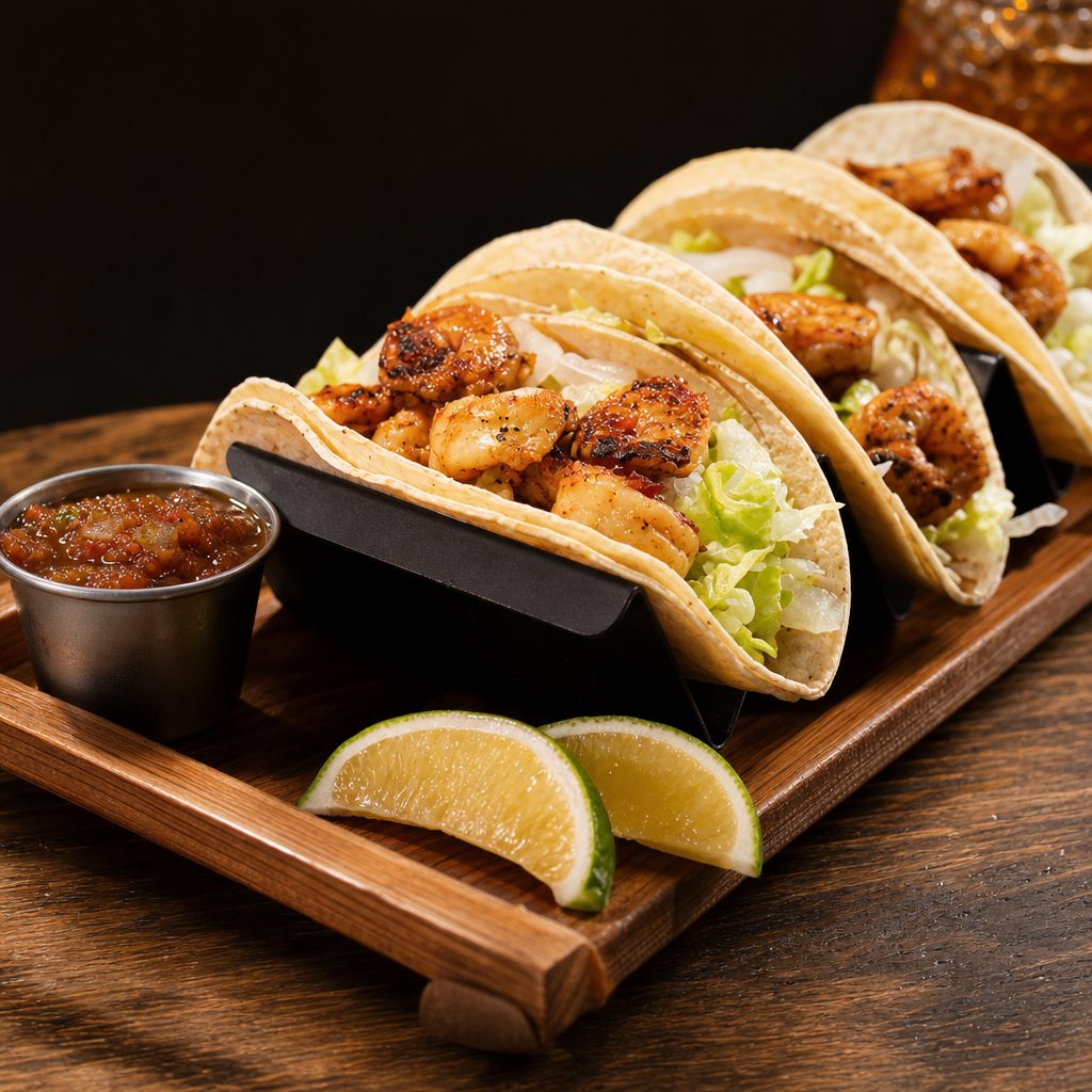 Shrimp Tacos.