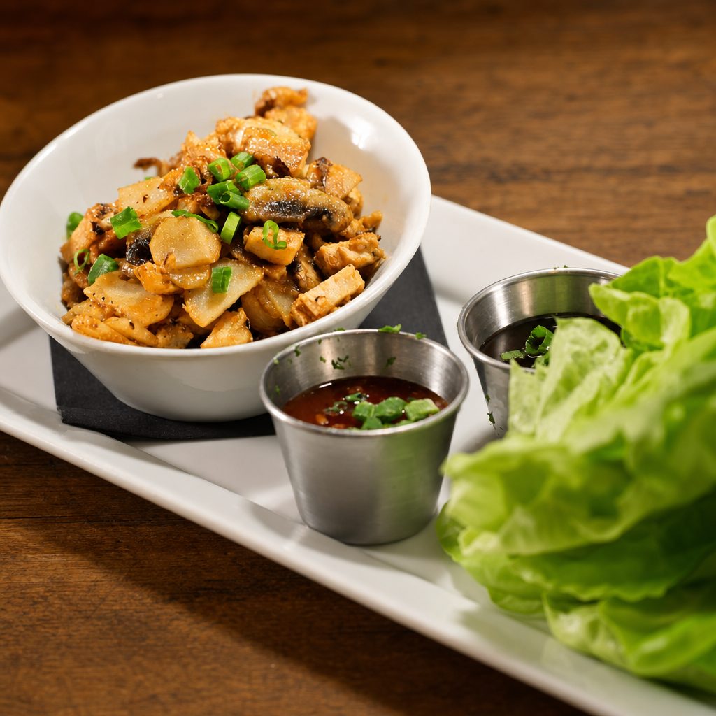 Chicken Lettuce Wraps.