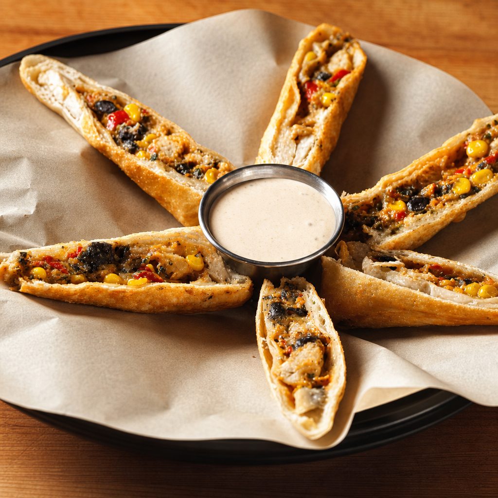 Santa Fé Spring Rolls.