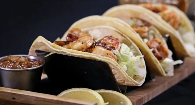 Shrimp Tacos.