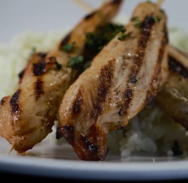 Chicken Skewers.