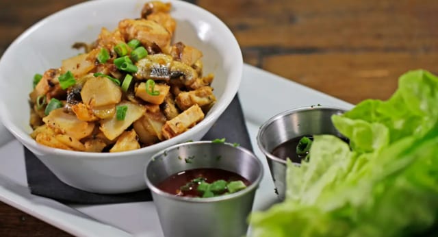Chicken Lettuce Wraps.