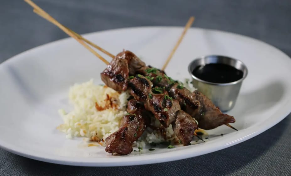 Filet Mignon Skewers.