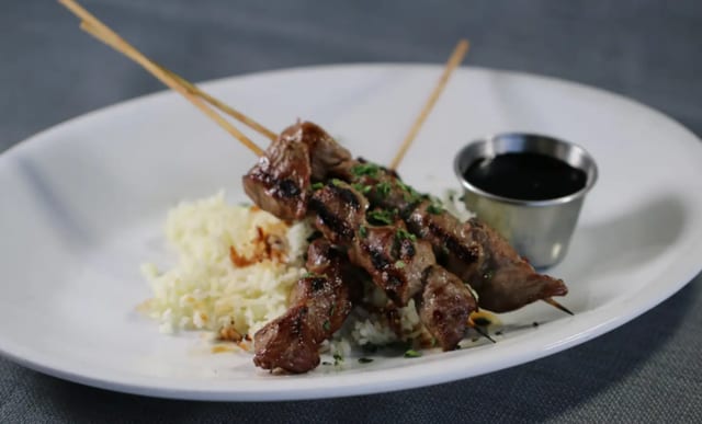 Filet Mignon Skewers.